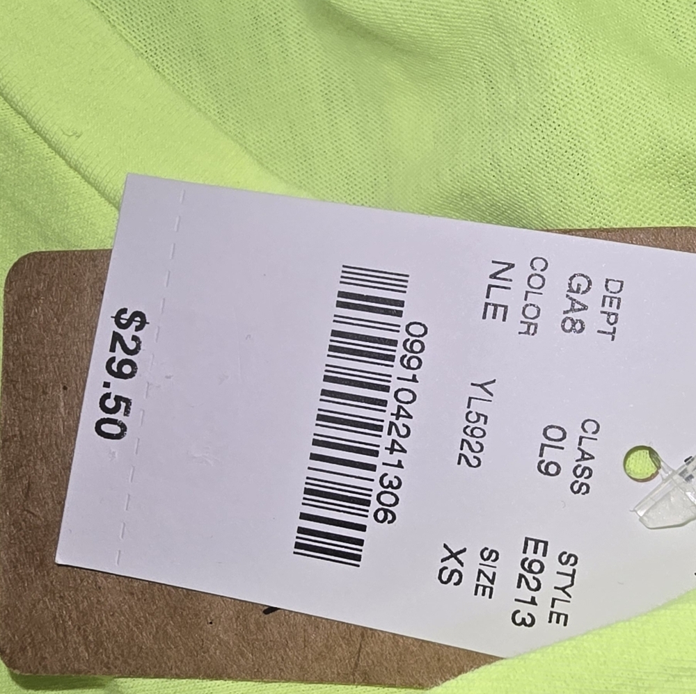NWT J. Crew Yellow Crewneck Shirt Size: XS - Picture 4 of 6